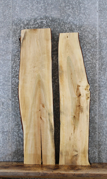 2- Live Edge Maple Console/Coffee Table Top Slabs 481-482